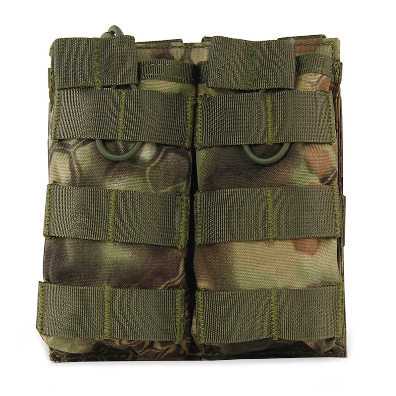 MA ActionUnion Тактический Подсумок 1000D нейлон двойной 5,56 Molle Camo быстро маг сумки клип сумка военная армия страйкбол охота - Цвет: MA