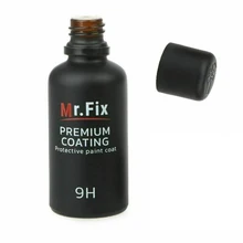 Car Auto 9H Liquid Ceramic Coating Protective Paint Coat With Sponge Cloth Set