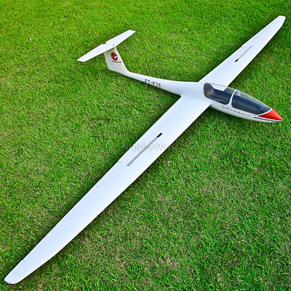 GROB-G-103 PT-PJE с тормозом планер 3000 мм Стеклопластик RC модель планера Sailplane