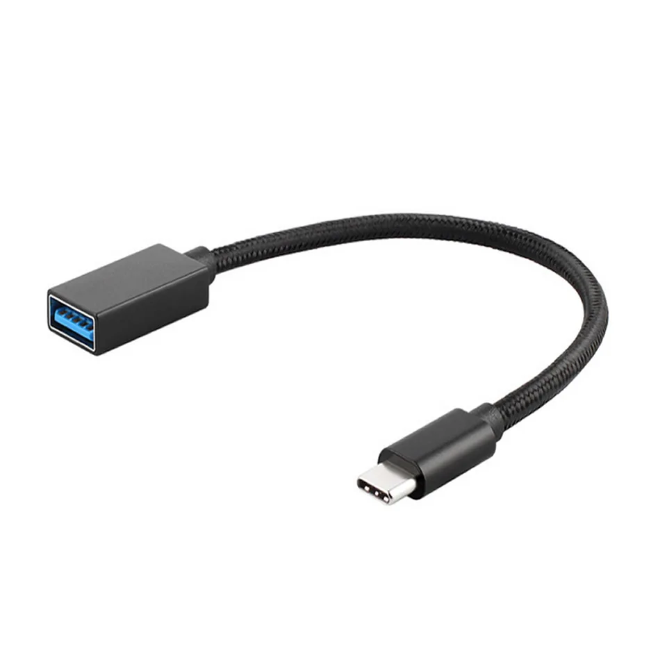 Кабель адаптер OTG с разъемами USB 3 1 и 0 12 см|Кабели передачи данных| |