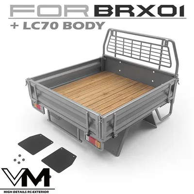 Металлическая задняя кровать для boomracing BRX01 + Killerbody LC70 запчасти|Детали и