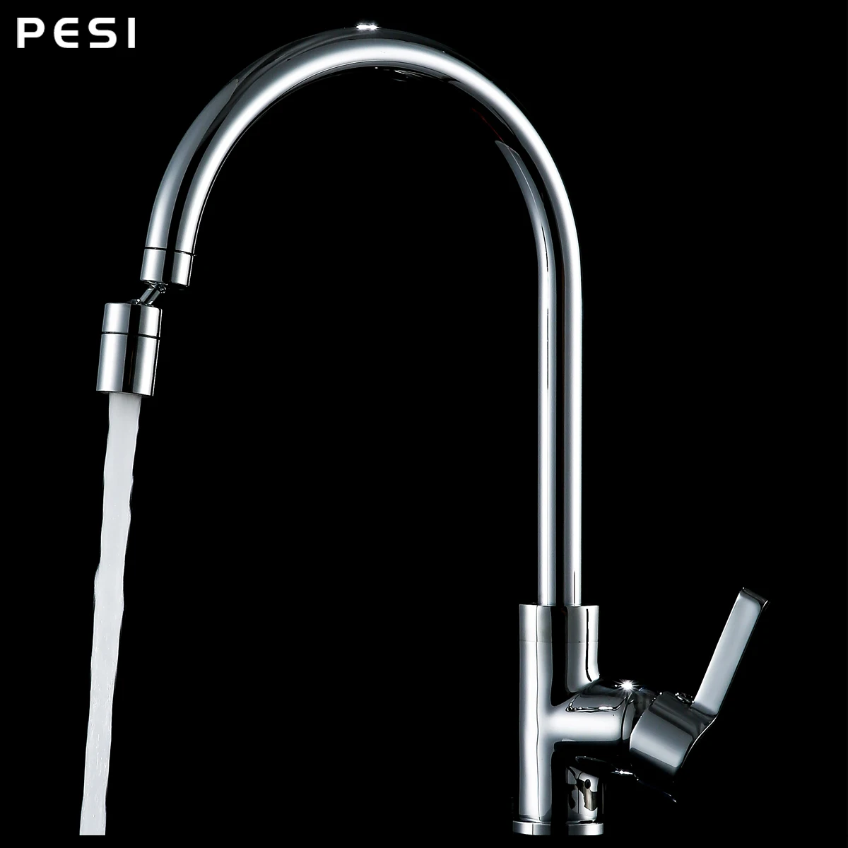 Kitchen Sink Aerator ABS/Copper Big Angle Swivel Faucet 2 Function Faucet Accessories Spray Head Tip Filter Foamer Aerators faucet aerator