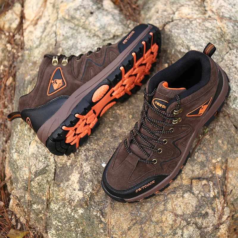 

2019 New Style Outdoor Shoes MEN'S Shoes Autumn And Winter Waterproof Hiking Shoes Foreign Trade Camping Combat Shoes Athletic S