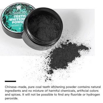

Activated Carbon Bamboo Charcoal Coconut Tooth Powder Remove Tooth Stains Dental Plaque Tooth Powder P1