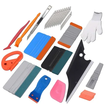 

15PCS/Set Window Tint Tool Vinyl Wrap Stickers Tool Cutter Squeegee Knife for Vehicle Car