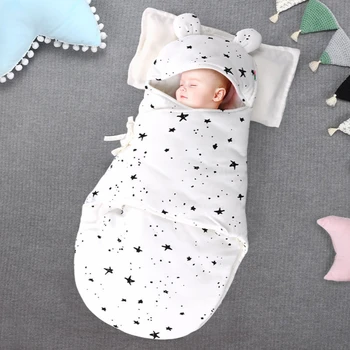 

0-12M Cotton Baby Blanket Newborn Swaddle Wrap Blankets Super Soft Toddler Infant Bedding Quilt For Bed Sofa Basket Blankets