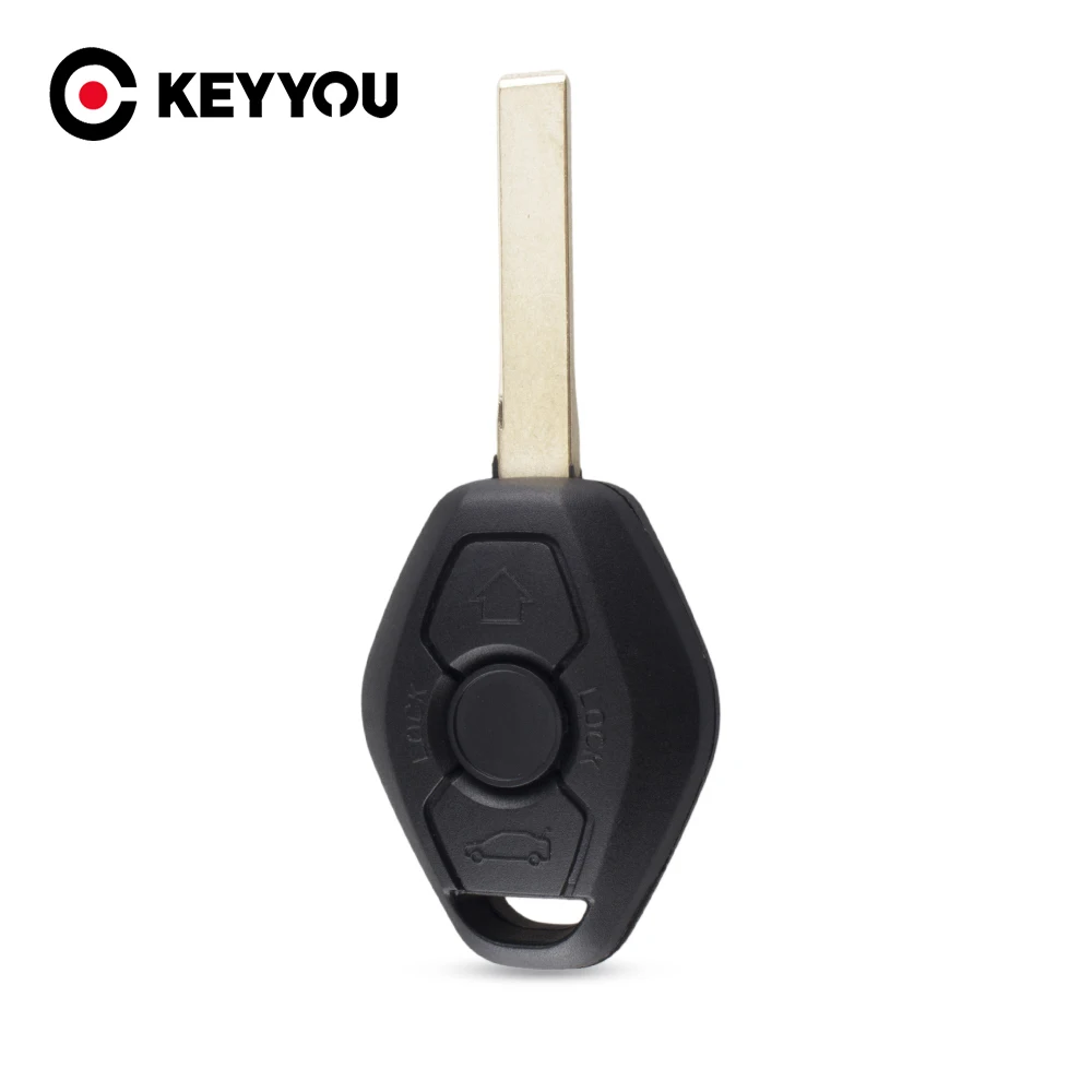 Чехол KEYYOU для дистанционного ключа с 3 кнопками чехол BMW 5 7 Series 325 325i 325ci 330 330i 525 525i X5