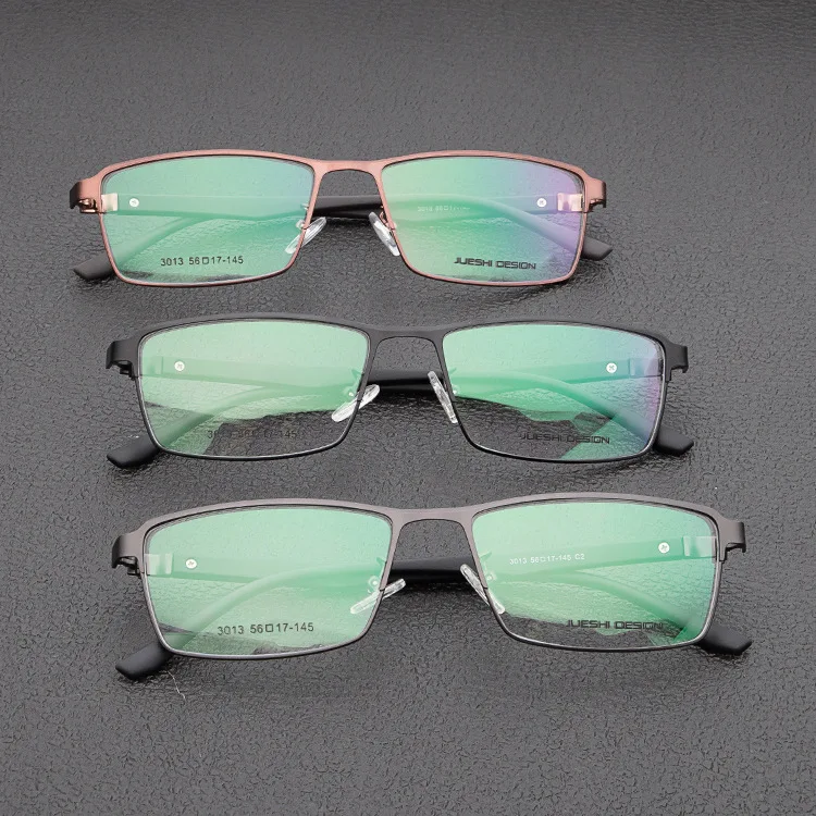 Myopia Memory Optical myopia Glasses Half Frame Finished Eyewear Men Women Shortsighted prescription Eyeglasses FML