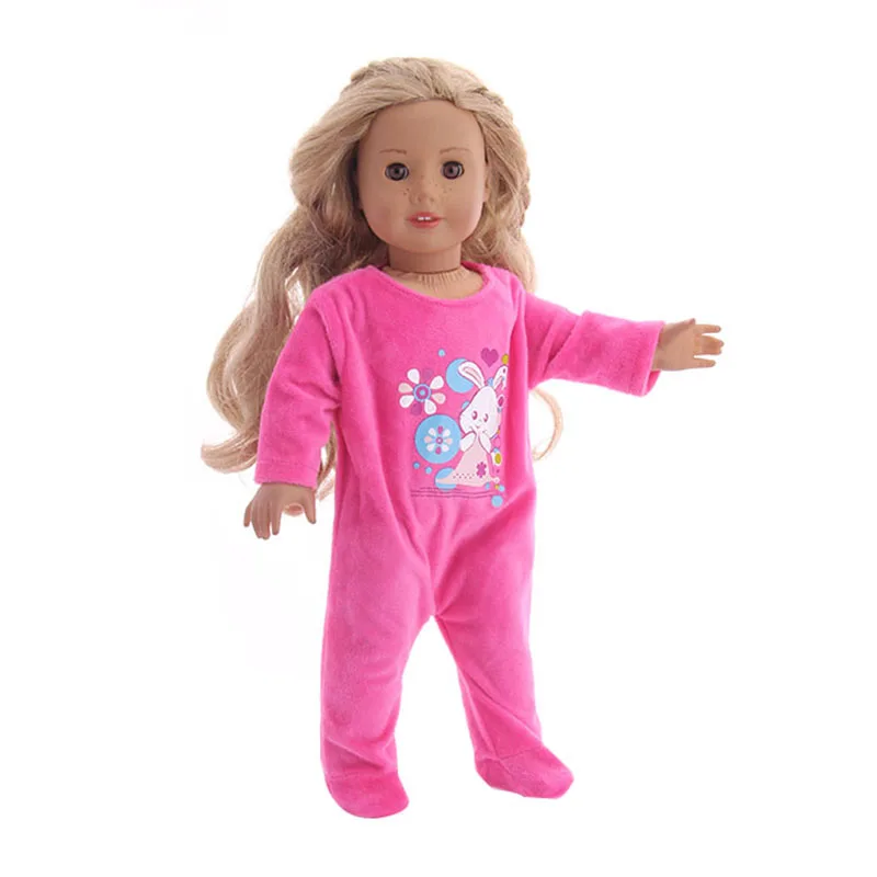 Новые Красочные спальные мешки и пижамы подходят 18 дюймов американский и 43 см новорожденных Кукла Одежда Аксессуары поколения Рождество подарки для девочек - Цвет: n1114