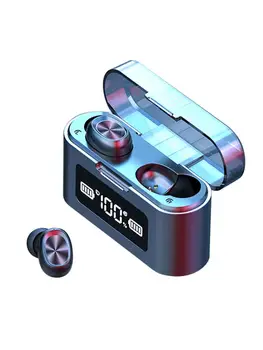 

Wireless Earbuds Bluetooth Headset Noise Cancelling In-Ear Headset Earphones With Charging Case And Cable For Outdoor Sports