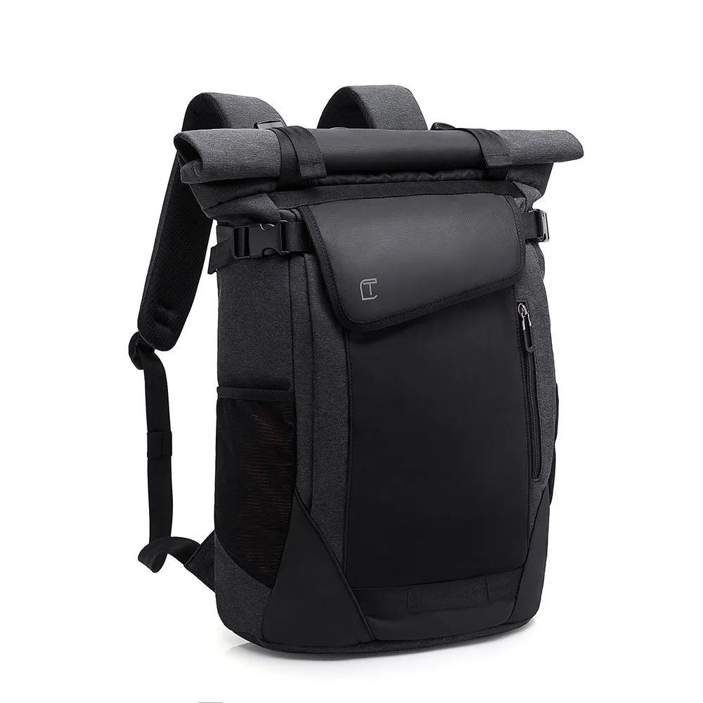  Backpack TANGCOOL TC708 Laptop Backpack Raincoat Male Bag USB Recharging Multi-layer Space Travel M