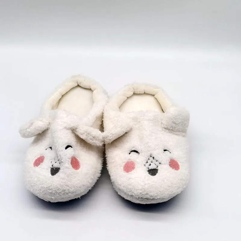 Indoor Slippers Animal Special Offer Custom Warm Winter Lovers Home Slippers Thick Hard Bottom Shoes on Floor Lovers Shoes