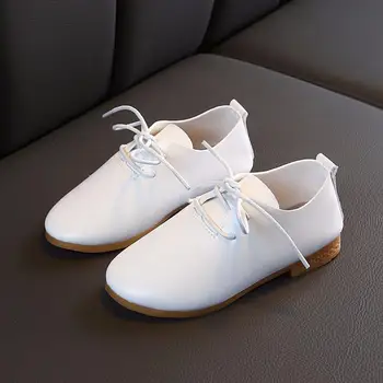 

Kids Shoes Boys Shoes Children's Casual Sneakers Girls Flats Candy Color Super Soft Lace-up Classical Comfortable Hot