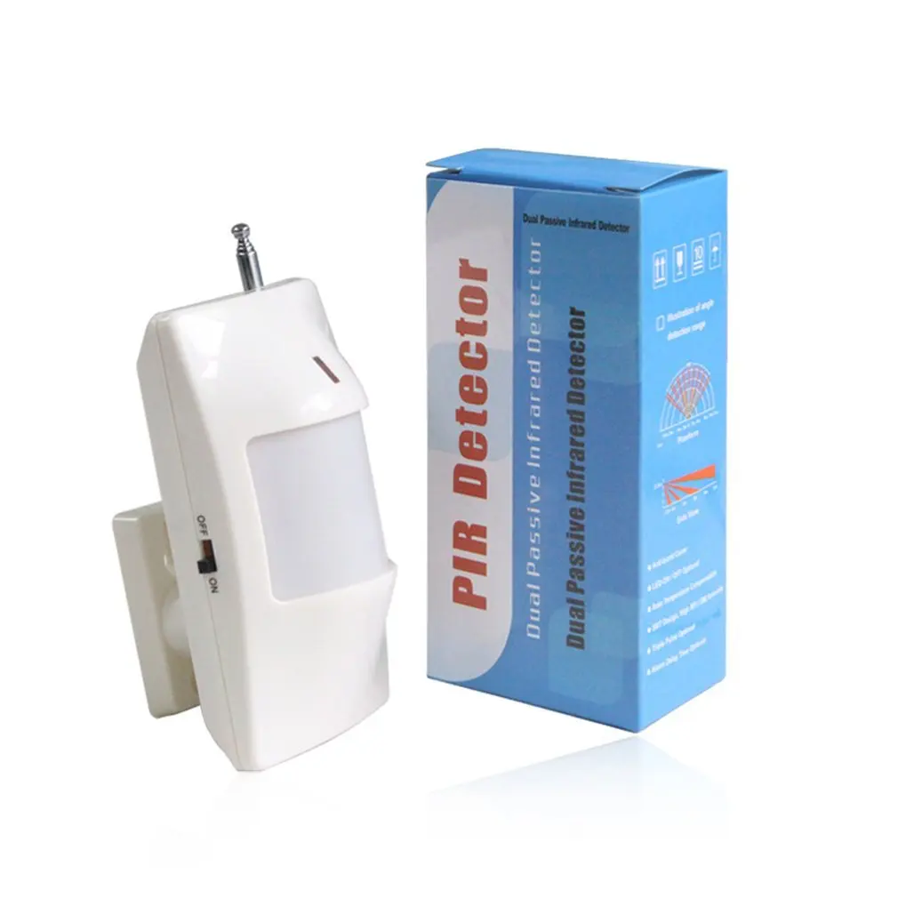 

Wireless Passive Infrared Detector 710 PIR Detector Motion Sensor Long Distance Infrared Wide-angle Intelligent Alarm