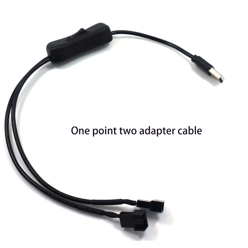 Кабель-переходник с USB на 3-контактный/4-контактный 5 В С переключателем ВКЛ/ВЫКЛ |