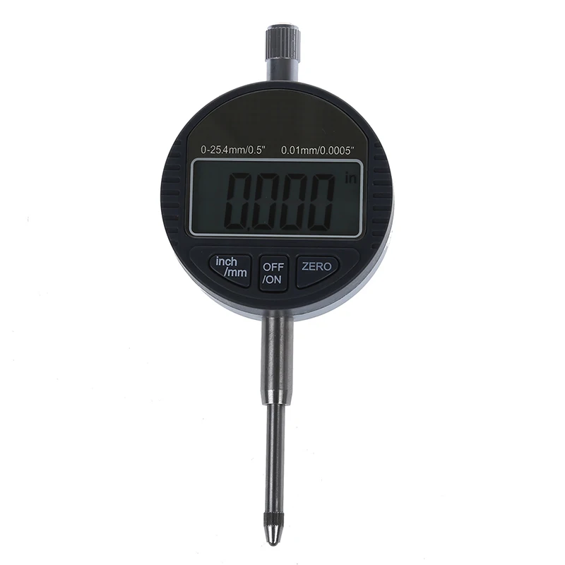 Цифровой циферблат индикатор DTI 0,01 мм/. 000" диапазон 0-25,4 мм/1" часы Калибр