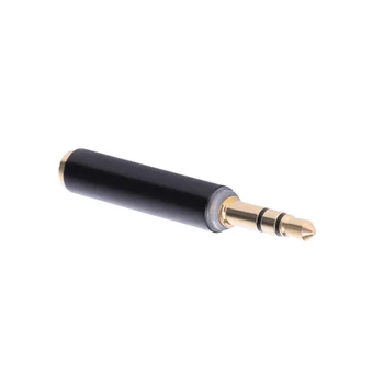 

5pcs Gold Plated 3.5mm TRS Male To Female TRRS Audio Stereo Adapter Connectors