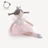 34cm Pink Ballet Girl Doll with Princess Crown High Quality Stuffed Toy for Babies and Children Companion Sleeping Mate 4
