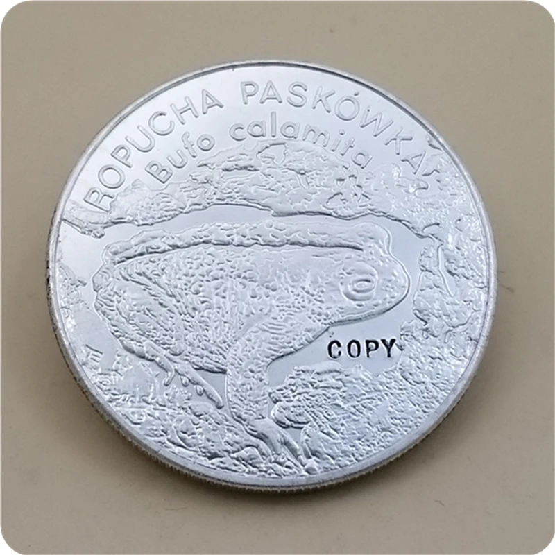 1998-2000 Польша 20 zl животные мира имитация монеты