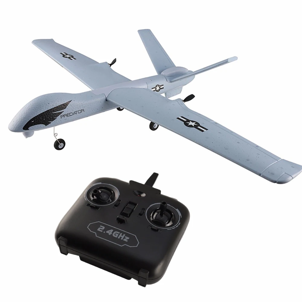 Летающая модель планеры RC Plane 2,4G 2CH Predator Z51 пульт дистанционного управления RC самолет размах крыльев пена хватать руками игрушка-планер самолеты