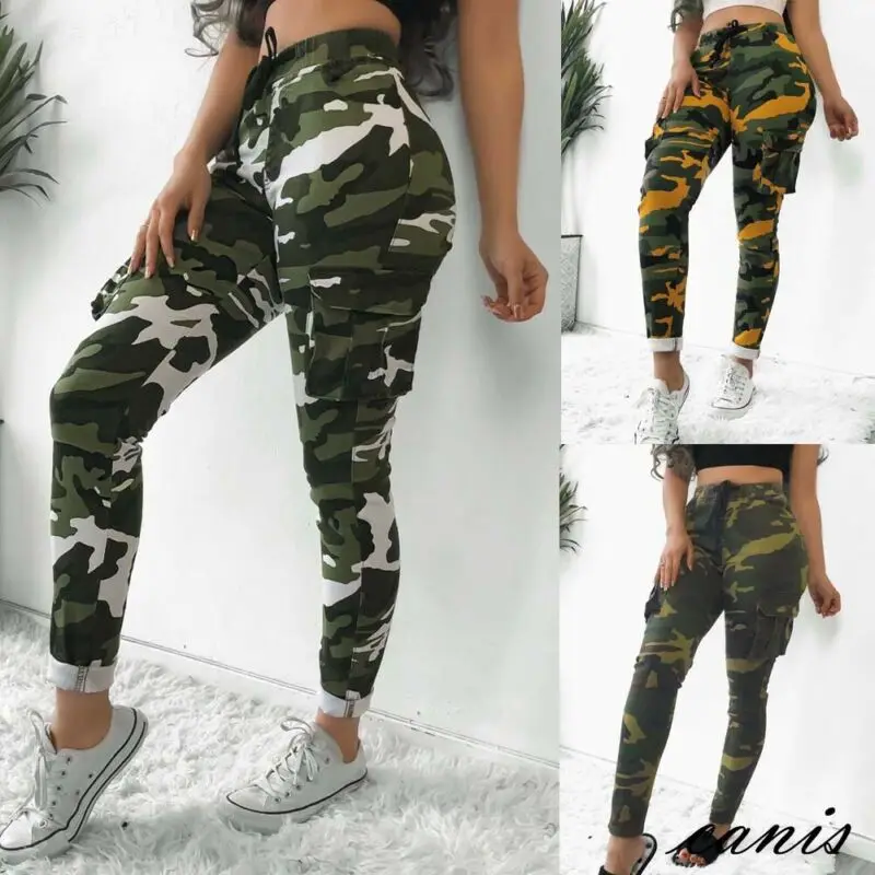 camo skinny trousers