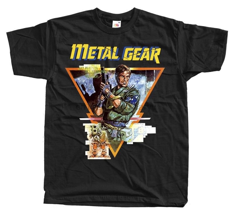 Snake Revenge Metal Gear Nes Boxer Arter T Shirt 2017 New 100% Cotton T-Shirts Men Cheap Sale 100 % |