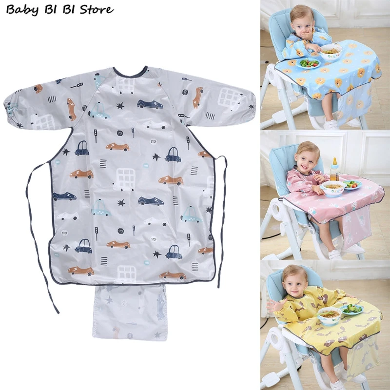 Bavoir Avec Couverture De Table Pour Bebe Nouveau Ne Robe Impermeable Pour Proteger Meme La Chaise De Salle A Manger Serviette De Bave Et Rot De L Enfant Accessoire Pour La Nourriture Et L Alimentation