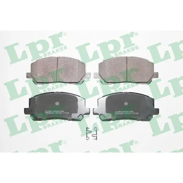 Колодки тормозные LEXUS RX300 00-01 передние LPR 05P1516
