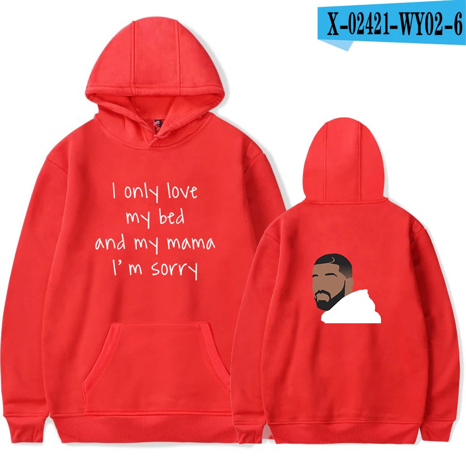 WY0206 Drizzy Drake толстовки Толстовка idol drake модная повседневная толстовка женская хип-хоп рубашка Kanya sudadera Осенние Топы - Цвет: WY0206