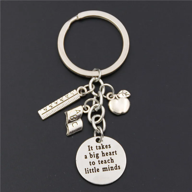 Personalized High End Name Keychain for Preppy Teen Girls with Heart