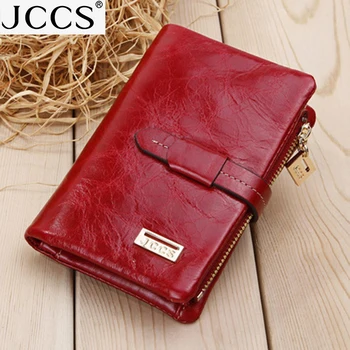 

JCCS Women's Genuine leather Wallet Design wallets Shoer Purse Clutch Pocket Bag JS1029 JS1043A