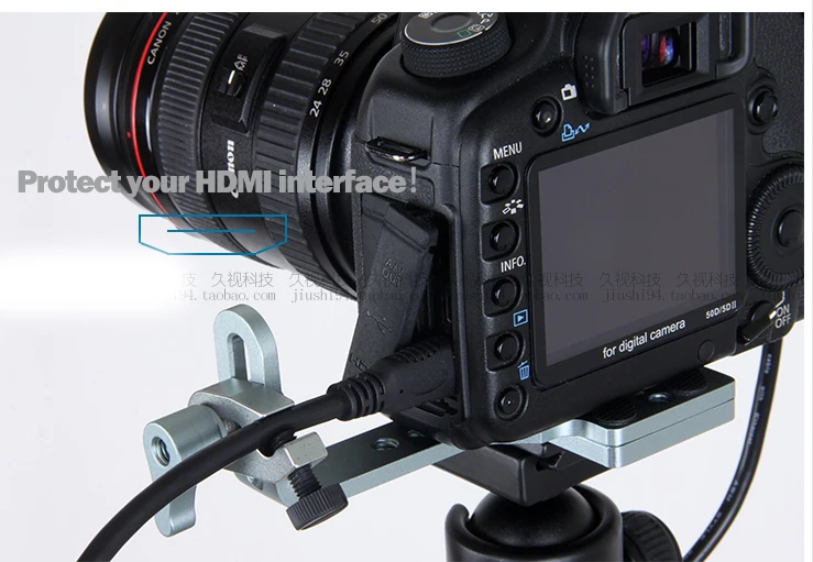 Фиксатор кабеля HDMI зажим быстрого крепления для камеры GH4 GH5