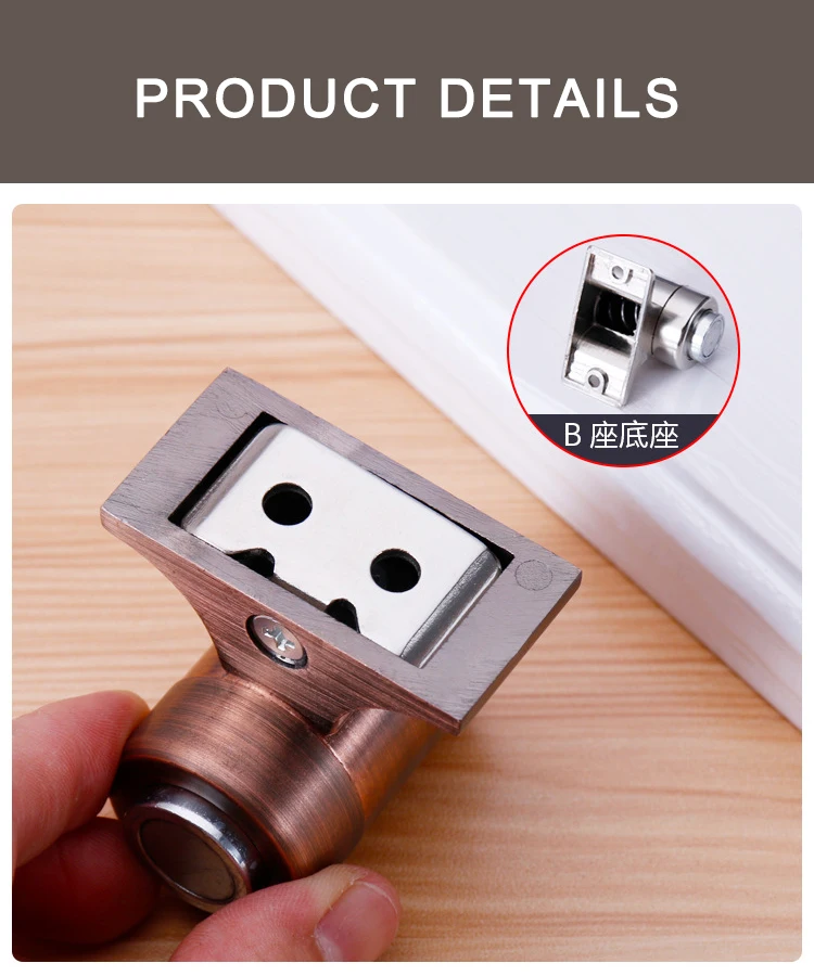 de porta ocultos, adesivo de fixação de