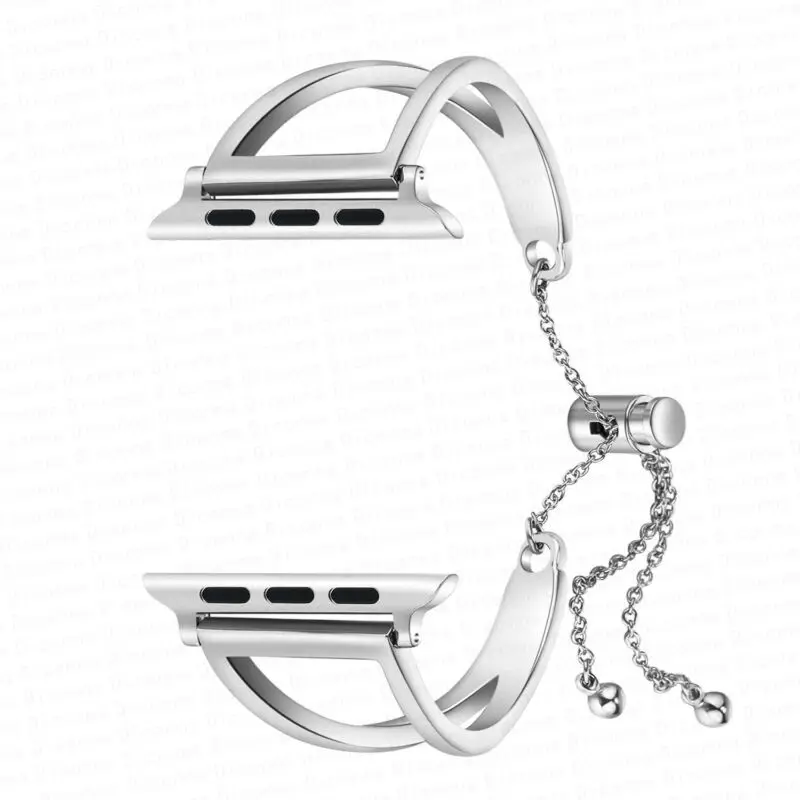 38 мм/42 мм браслет из нержавеющей стали iWatch ремешок Женский ремешок для Apple Watch 3 2 1
