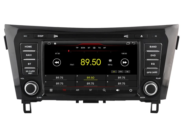 Discount NaweiGe 8Inch Android quad core MTK 9.1 2+16GB Car dvd for NISSAN QASHQAI 2014 Autoradio GPS Navigation Car Multimedia players 10