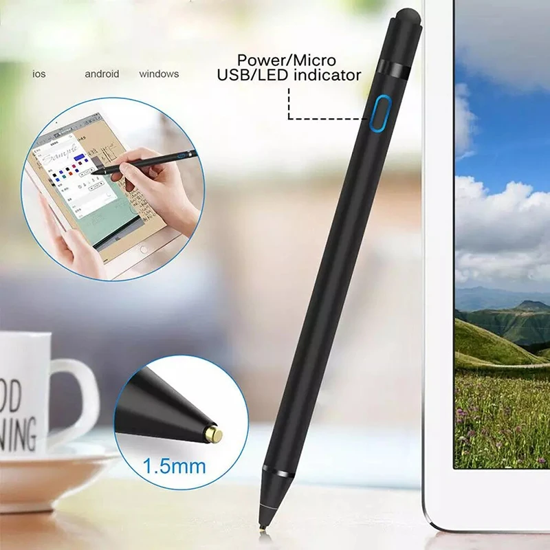 Stylus Pen For Android IOS For IPad Apple Pencil 1 2 Stylus For Android Tablet Pen Pencil For IPad Samsung Xiaomi Phone Dropship