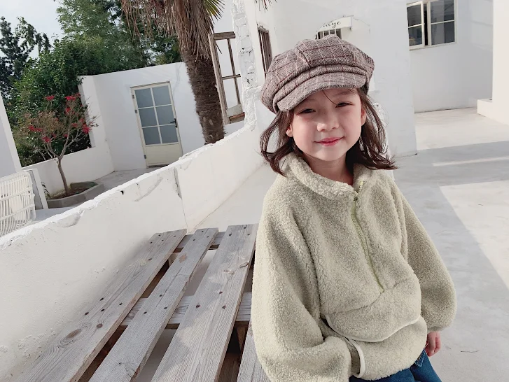 Korea Style Girls Boys Thicken Coat Winter Fashion Baby Boys Jacket Kids Clothes 2-7 Years