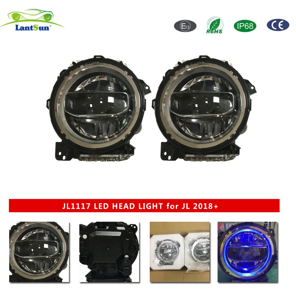 

LED Projector Headlights for Jeep Wrangler JL 2018 2019 JL1117