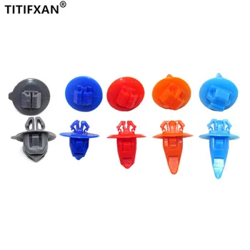 

20PCS Car door skirt trim panel fender For Toyota Land Cruiser Prado 4Runner FJ Cruiser Highlander RAV4 plastic fastener clips