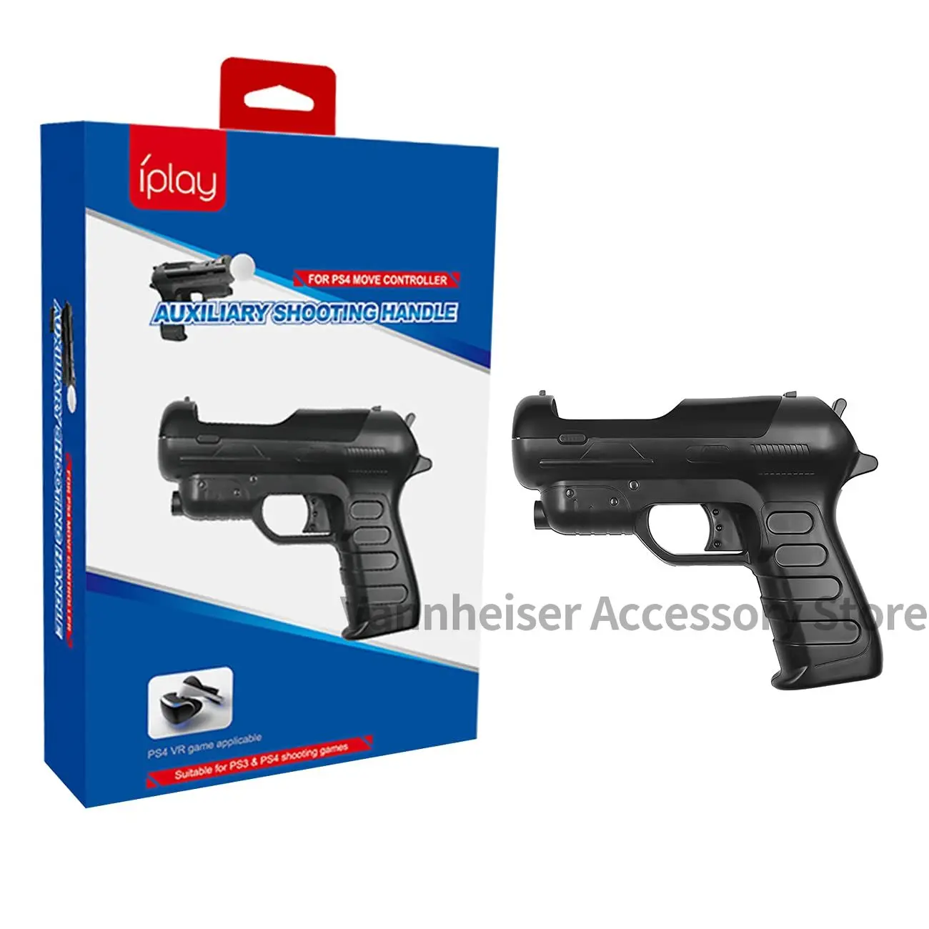 2PCS Somatosensory Handle Gun-butt Type Controller For Sony