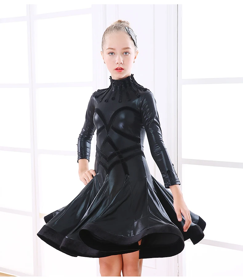 Tops De Baile De Manga Larga Para Niñas Z Ropa De Práctica De Baile