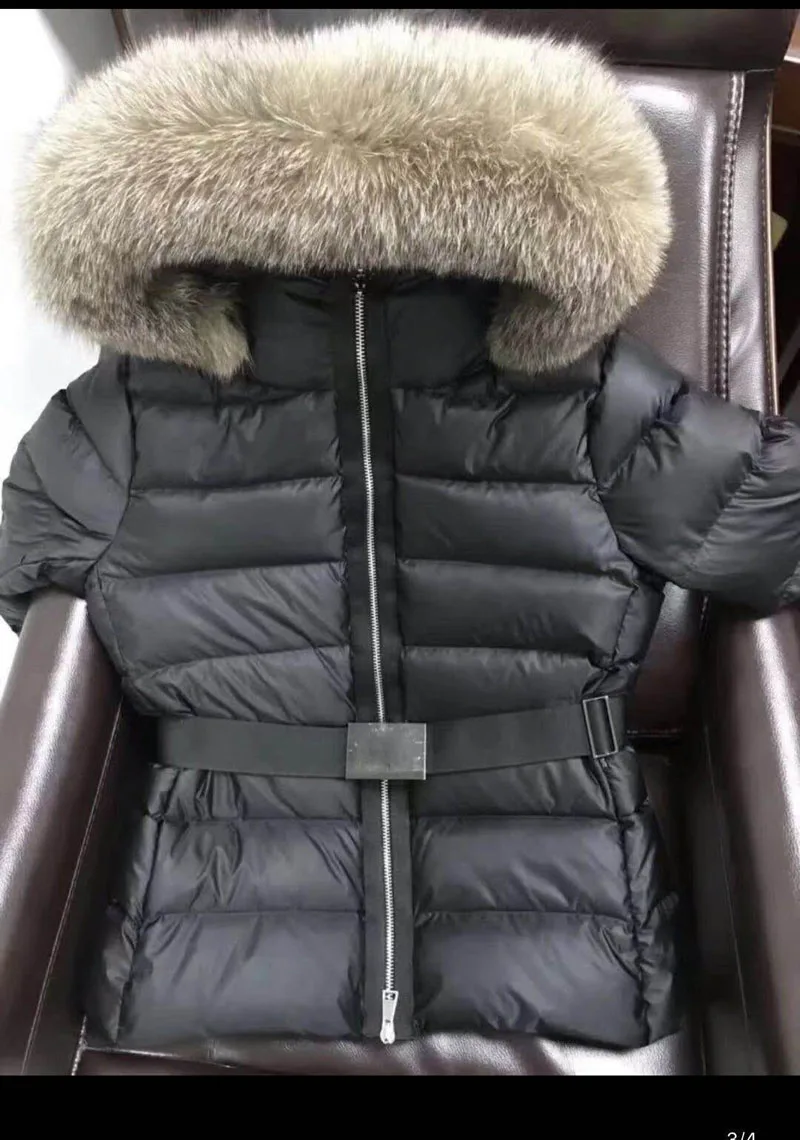 fox outdoor clothing on Big Fox Fur Women Canadian Mcls Down Jacket Short Oversized Fur Collar Thickened Outdoor Coat Waterproof High Quality Down Coats Aliexpress