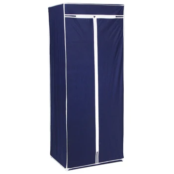 

Fabric wardrobe for clothes, 140x55x44 cm, metal, plastic, fabric