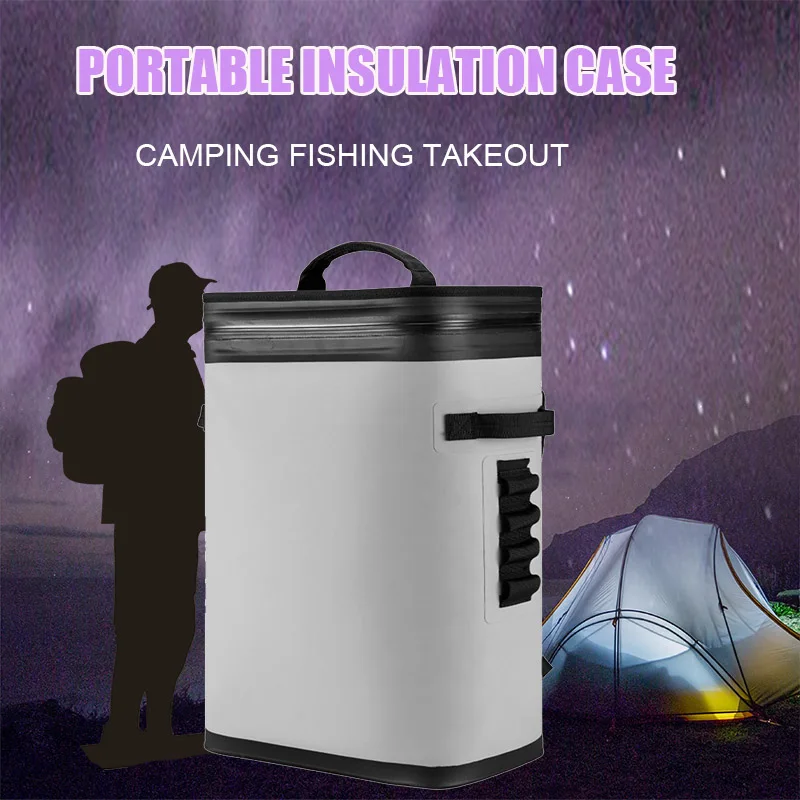 

20L Thermal Backpack Waterproof Thickened Outdoor Cooler Backpack Camping Fishing Portable Lunch Picnic Box Insulation Cool Bag