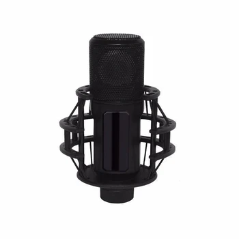 

HOT-Condenser Microphone over Anti Vibration Impact Bracket Professional Studio Microphone for Recording,Computer Game,Stage,Ktv