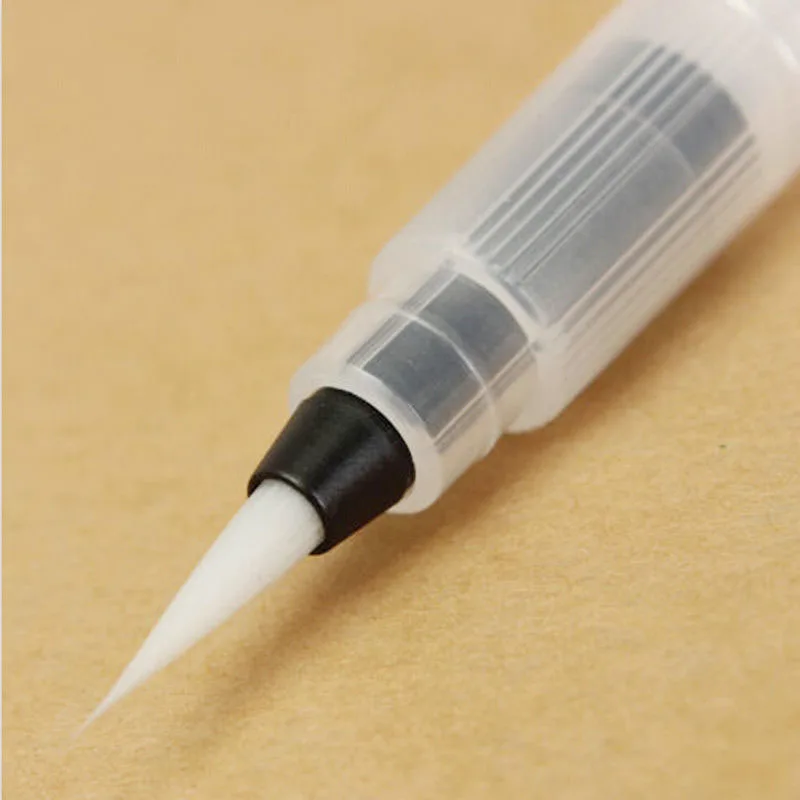 

Solid Water Flow Brush Watercolors Artist Paint Plastic Nylon Hook Line Halo Brushes Watercolor Pen Paint By Number Pens Brushes