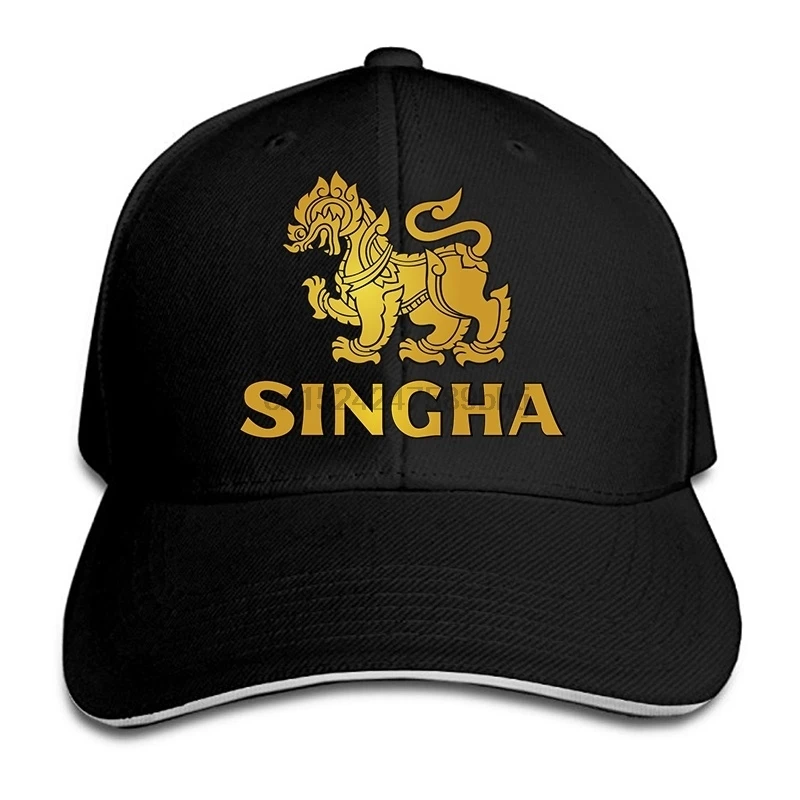 Singha бейсболка с принтом логотипа модная унисекс Кепка для гольфа летняя бейсболка с сеточкой и регулируемым ремешком Кепка