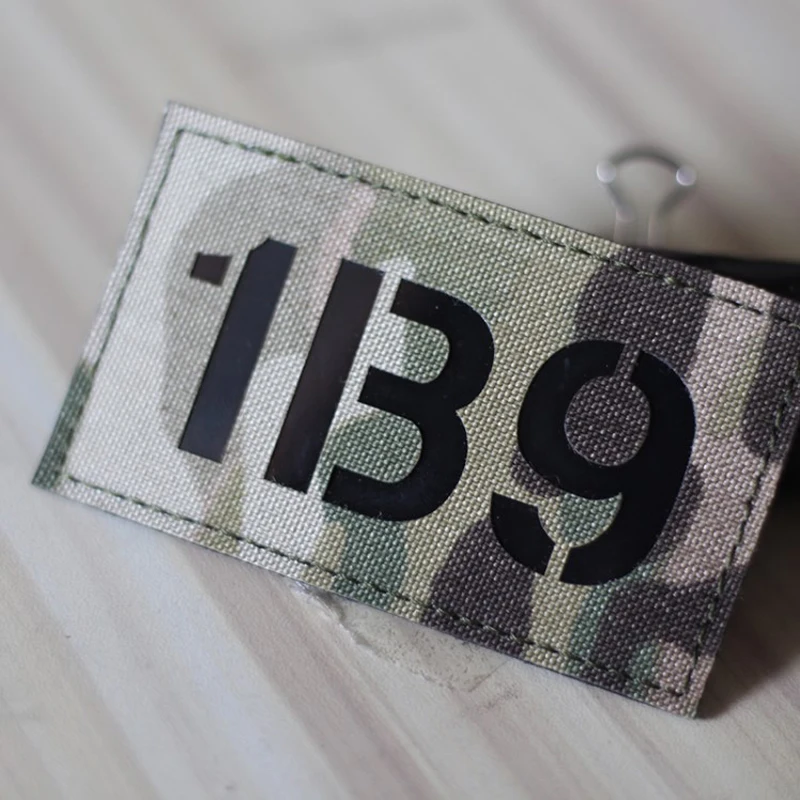 

Military Patch " 1B9-6B9" Army Military Badge Patch Armlet/Badge/Shoulder Patch Original MC Material