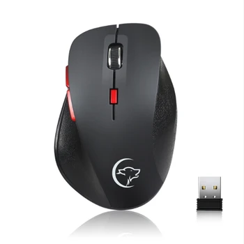 

HOT-YWYT Wireless Gaming Mouse 6 Button 2400 DPI 2.4GHz LED Optical USB Computer Mouse Gamer Mice Ergonomic Design Game Mouse