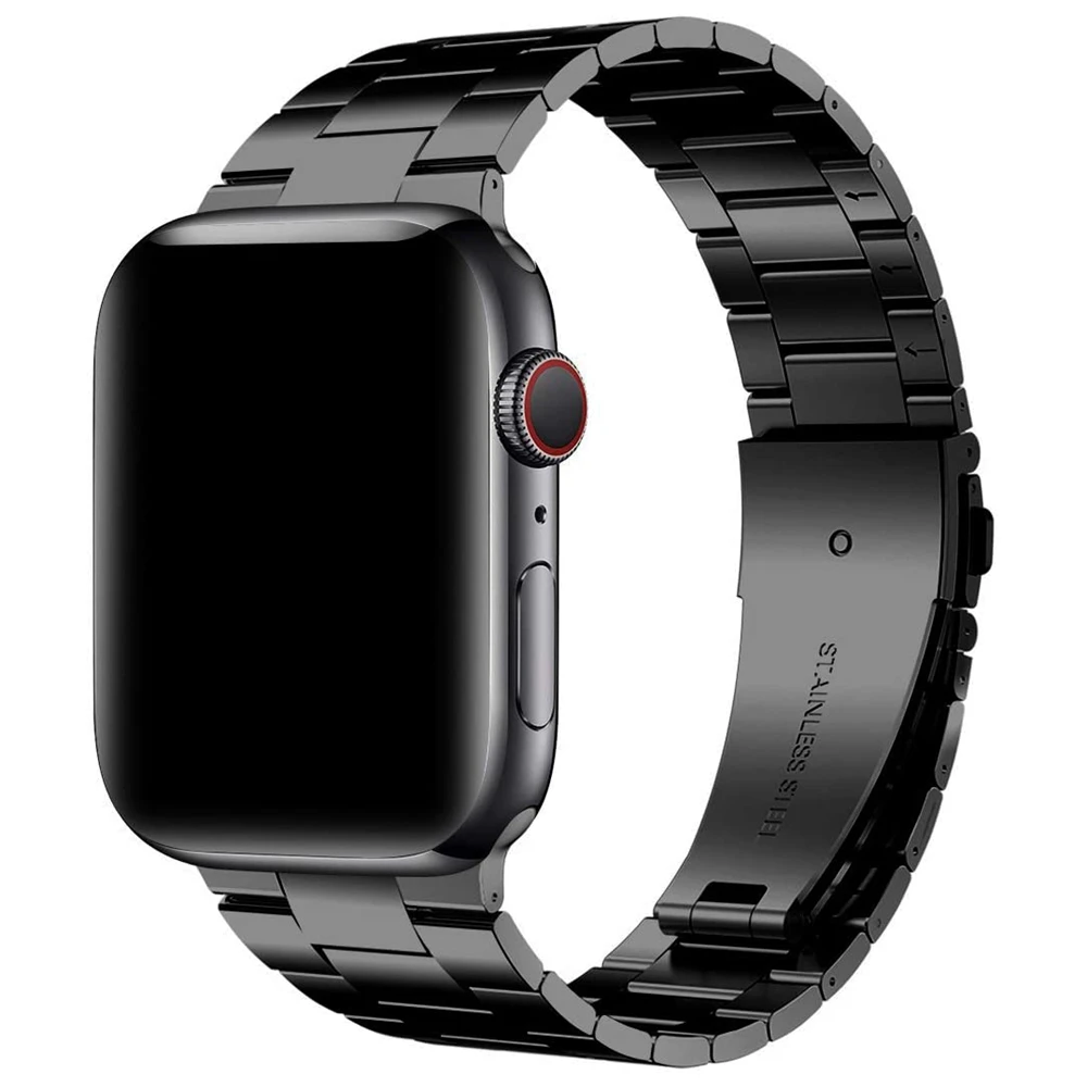 Ремешок ультратонкий из нержавеющей стали для Apple Watch 5/4 44 мм 40 мм|Ремешки часов| |